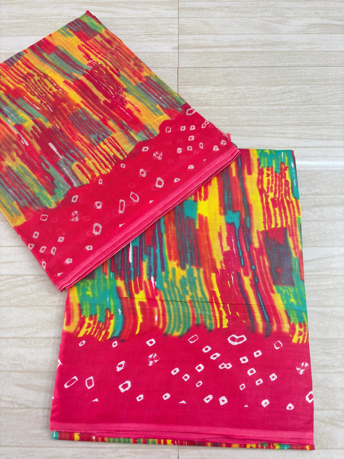 New Siburi Suit With Border Bandej (Rani)- 144