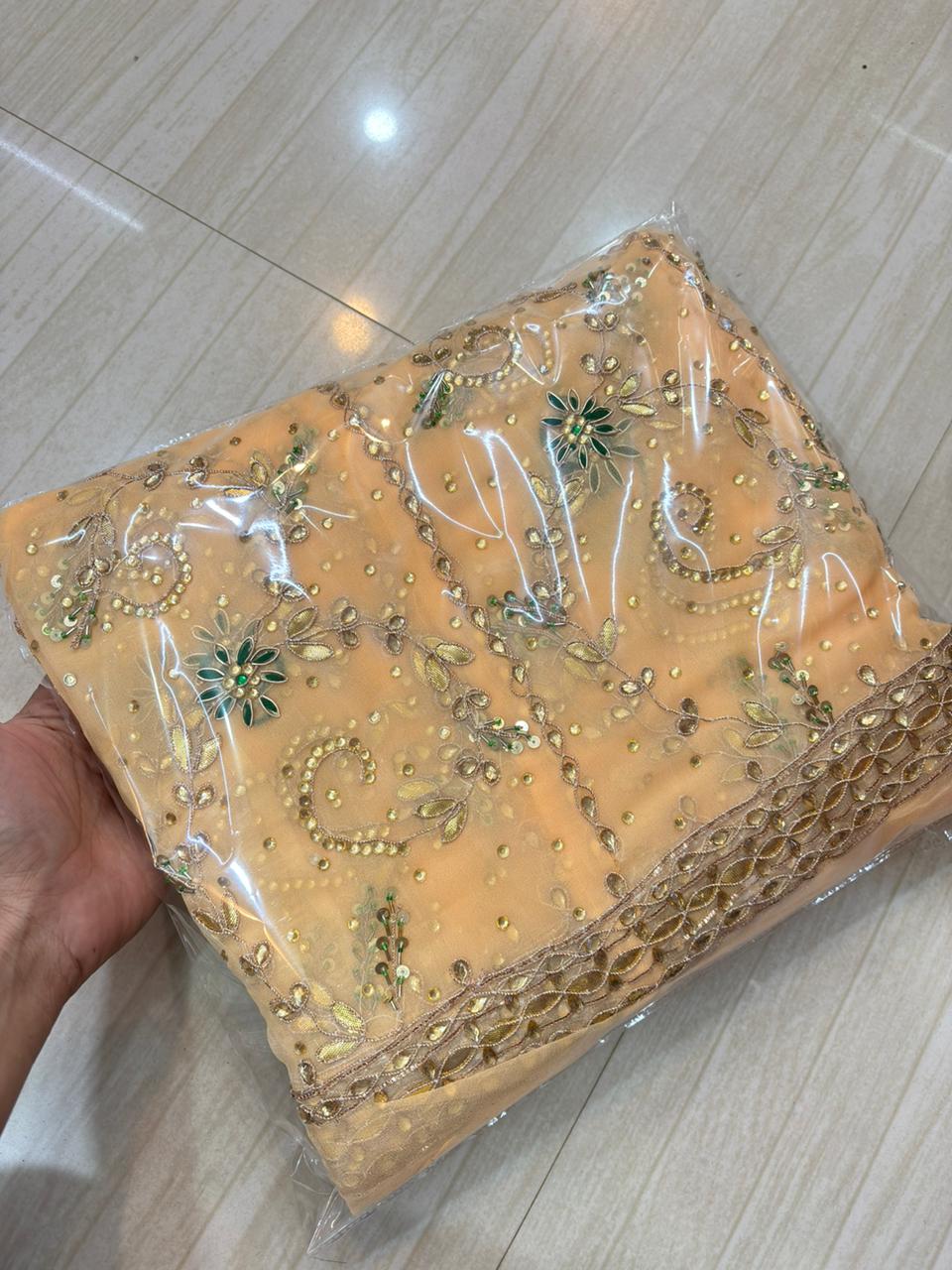 Royal Pure Poshak (English Cream)- 382