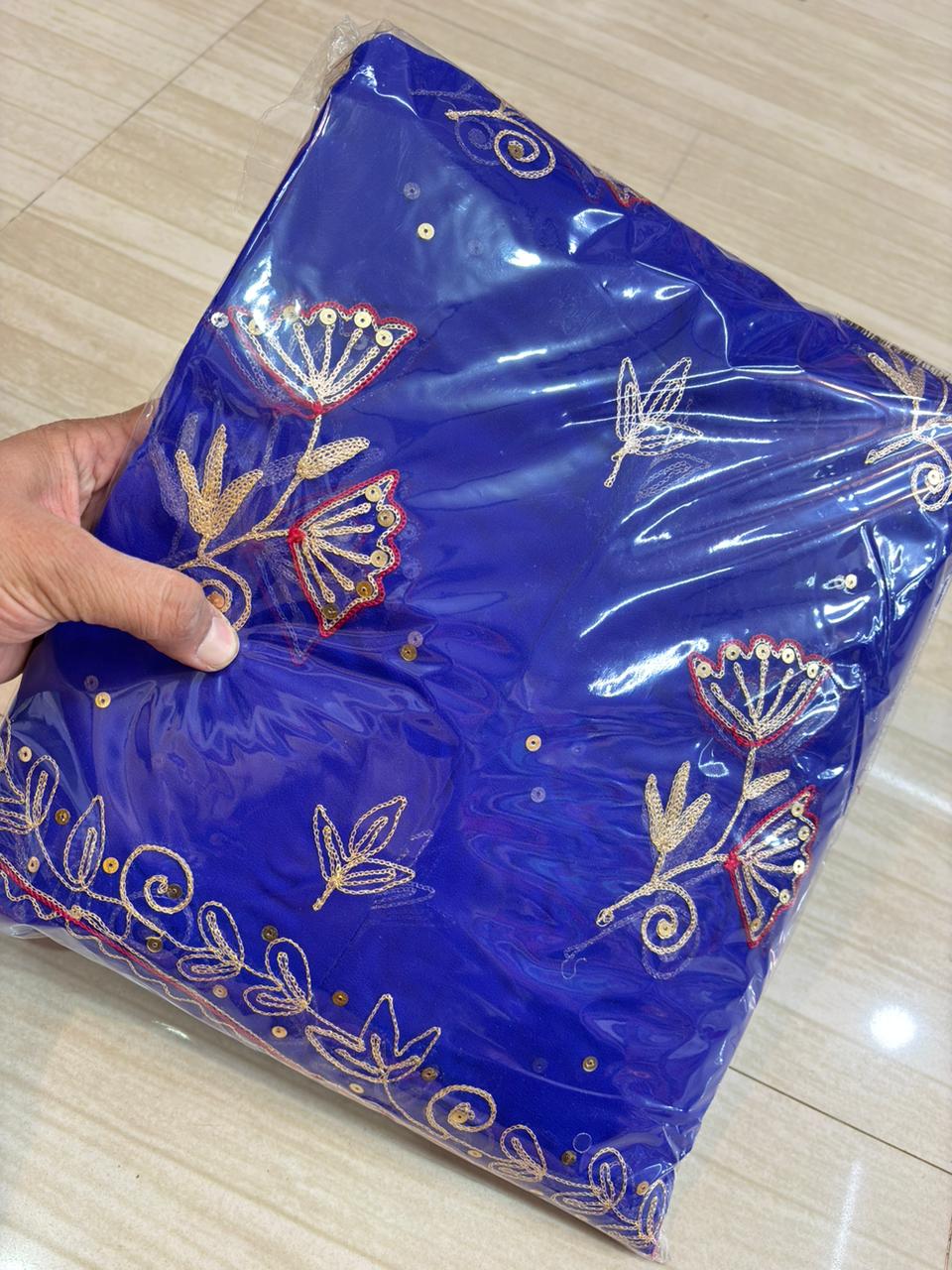2 Phool Butiq poshak (Blue)-474