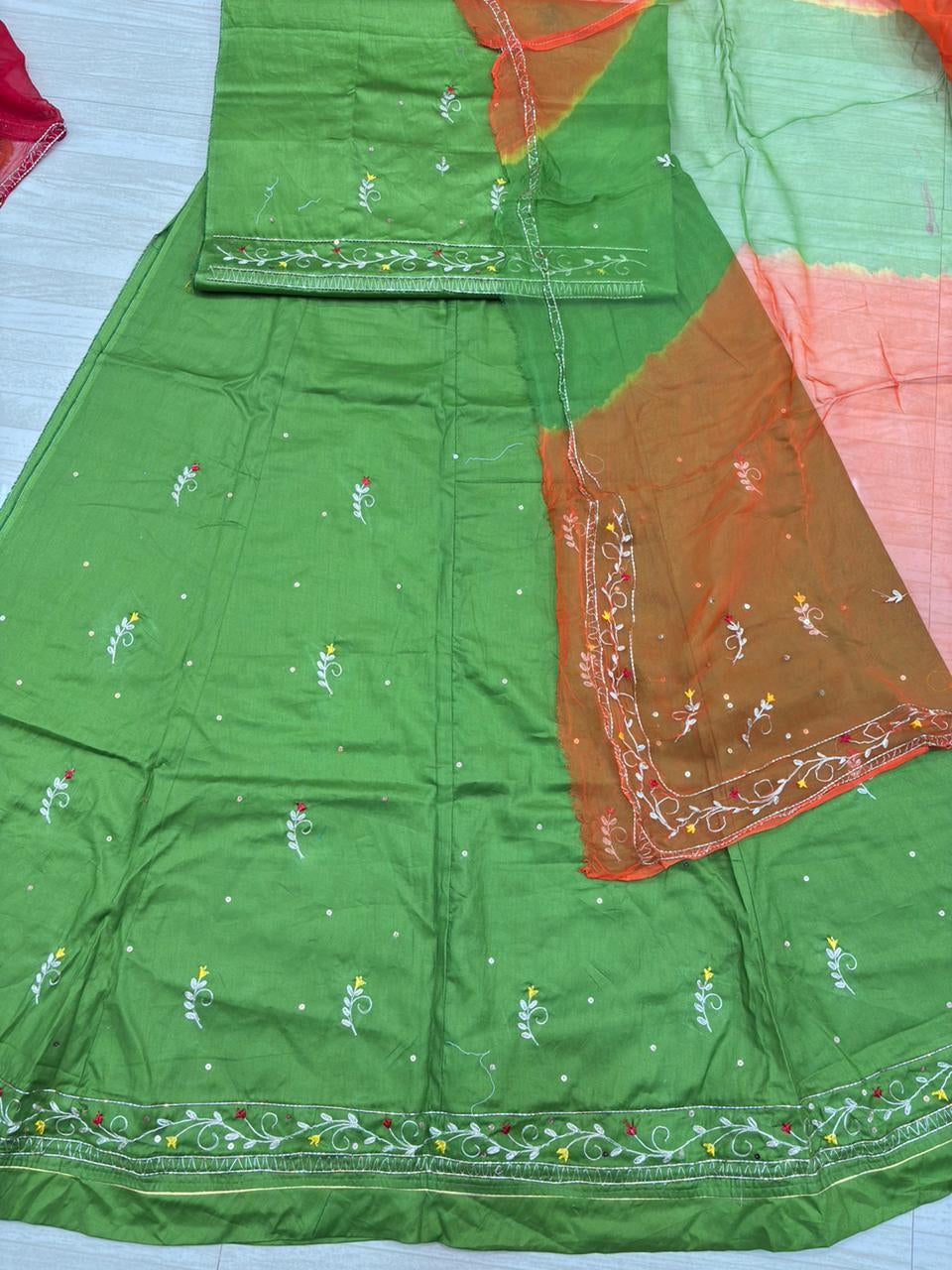 BOUTIQUE TORA SUIT (MEHNDI)-546