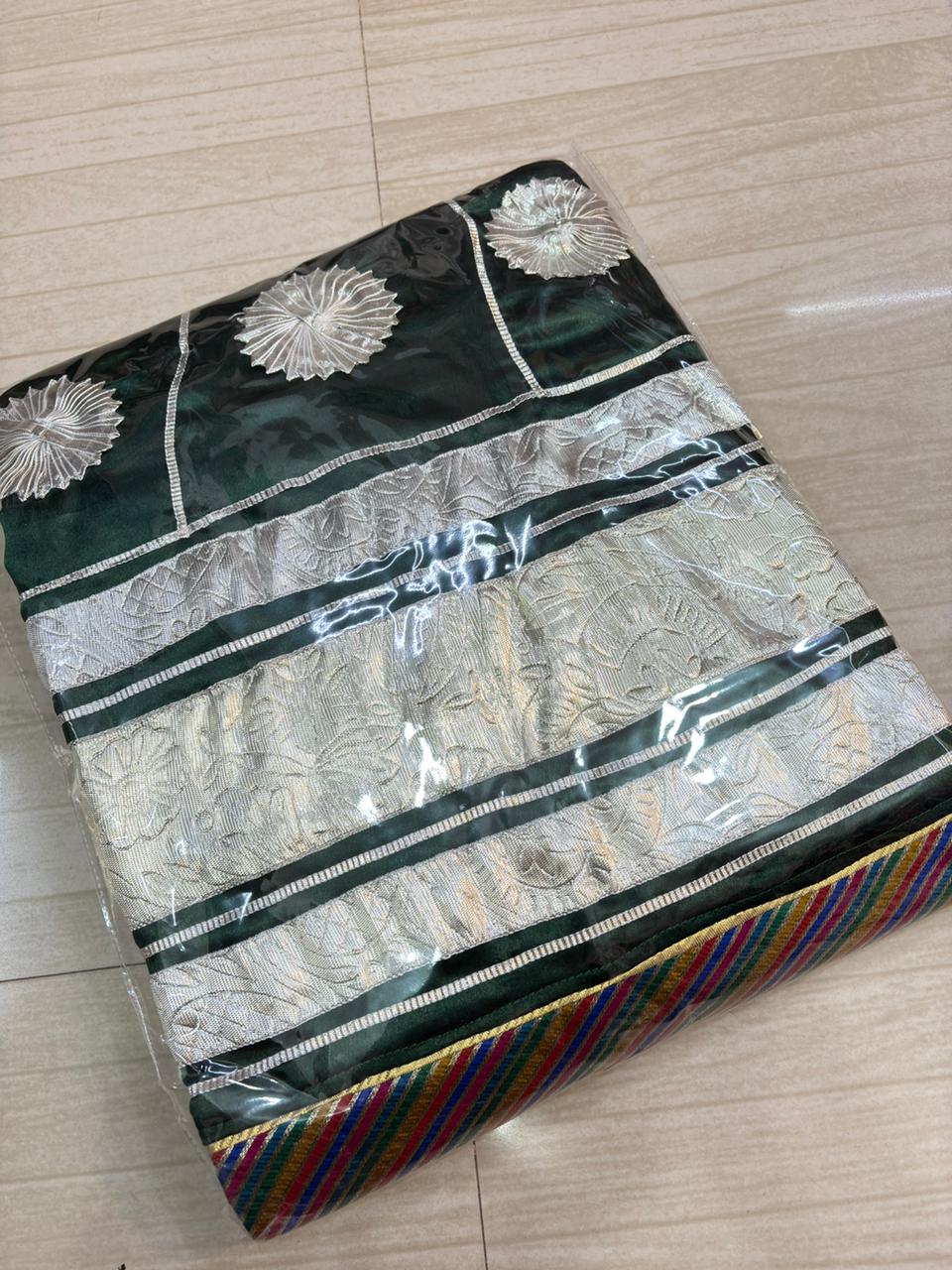 Gota Laffa Mugal Magji Suit (Dark Green)-761