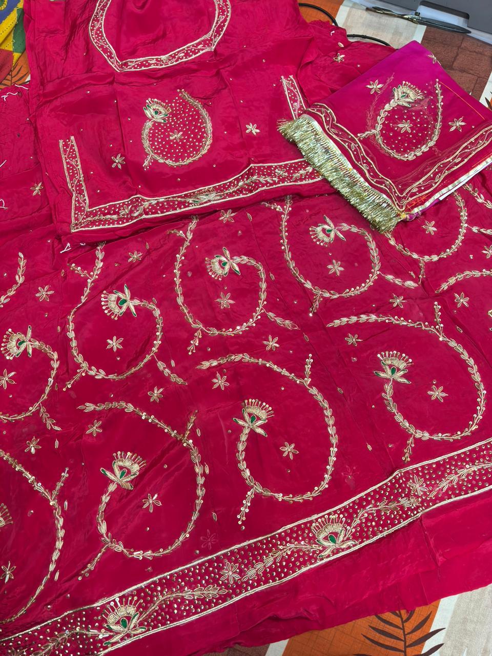 Butiq poshak shaded HAMRAHI odhna-794