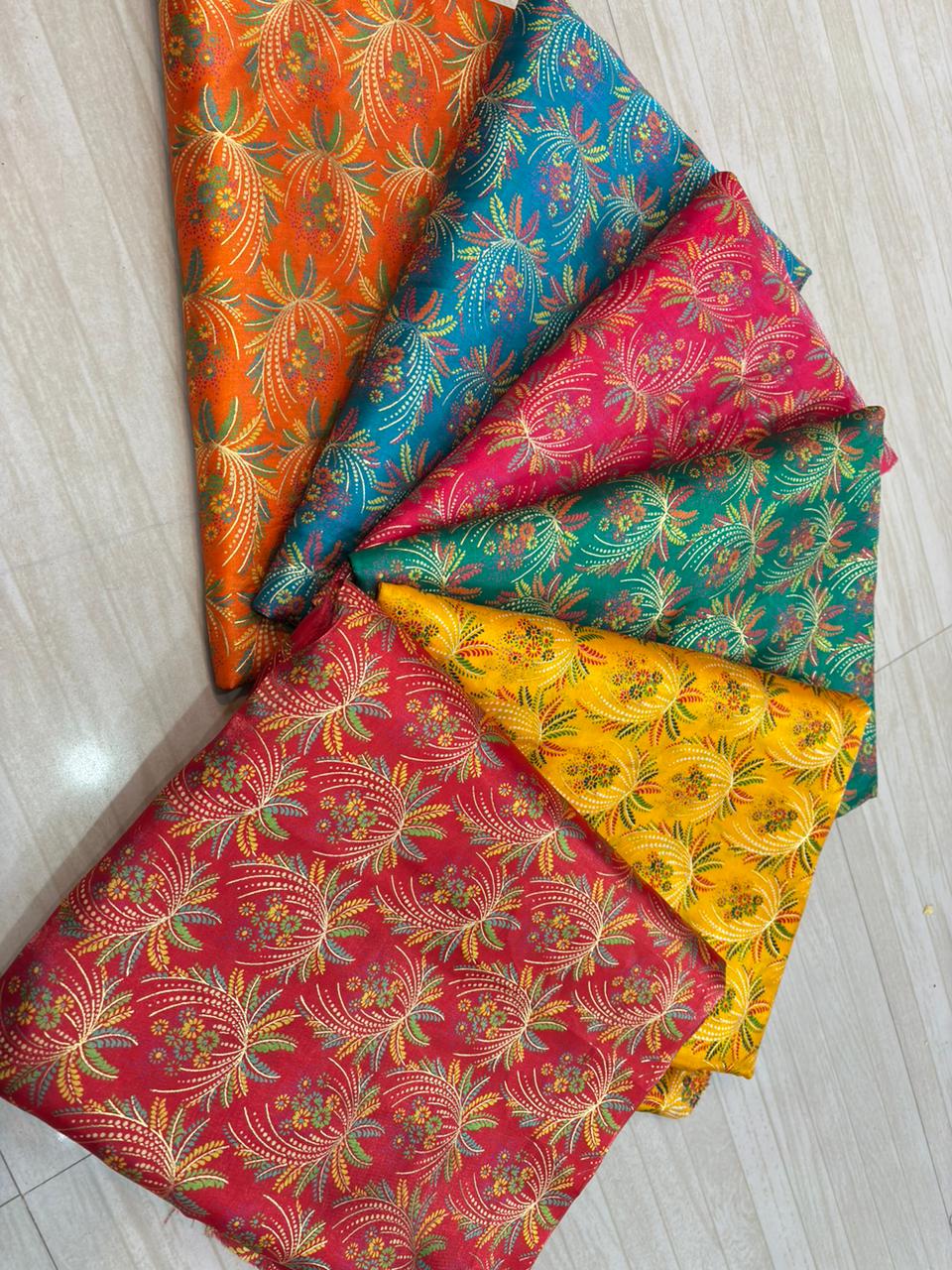 Tissue Silk Suit with Odhna(Pack of 6)-926