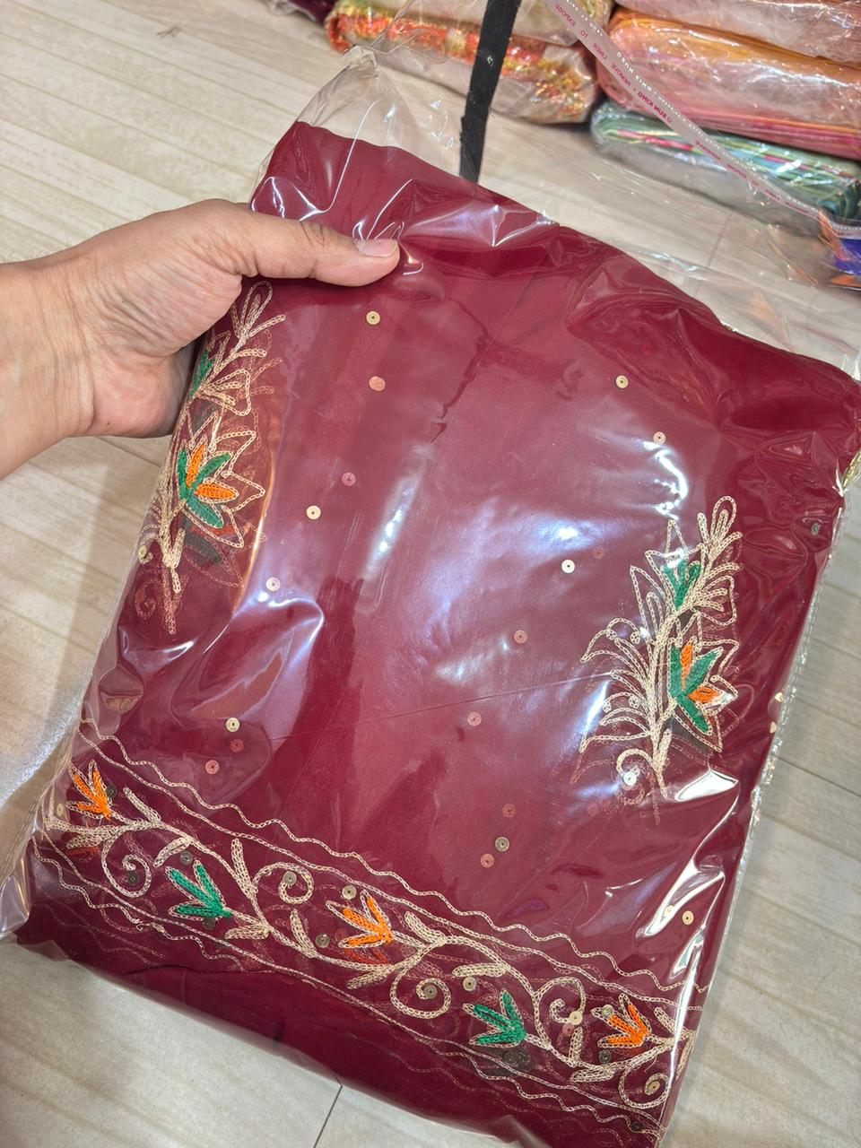 WONDERFUL POSHAK (MAROON)-939