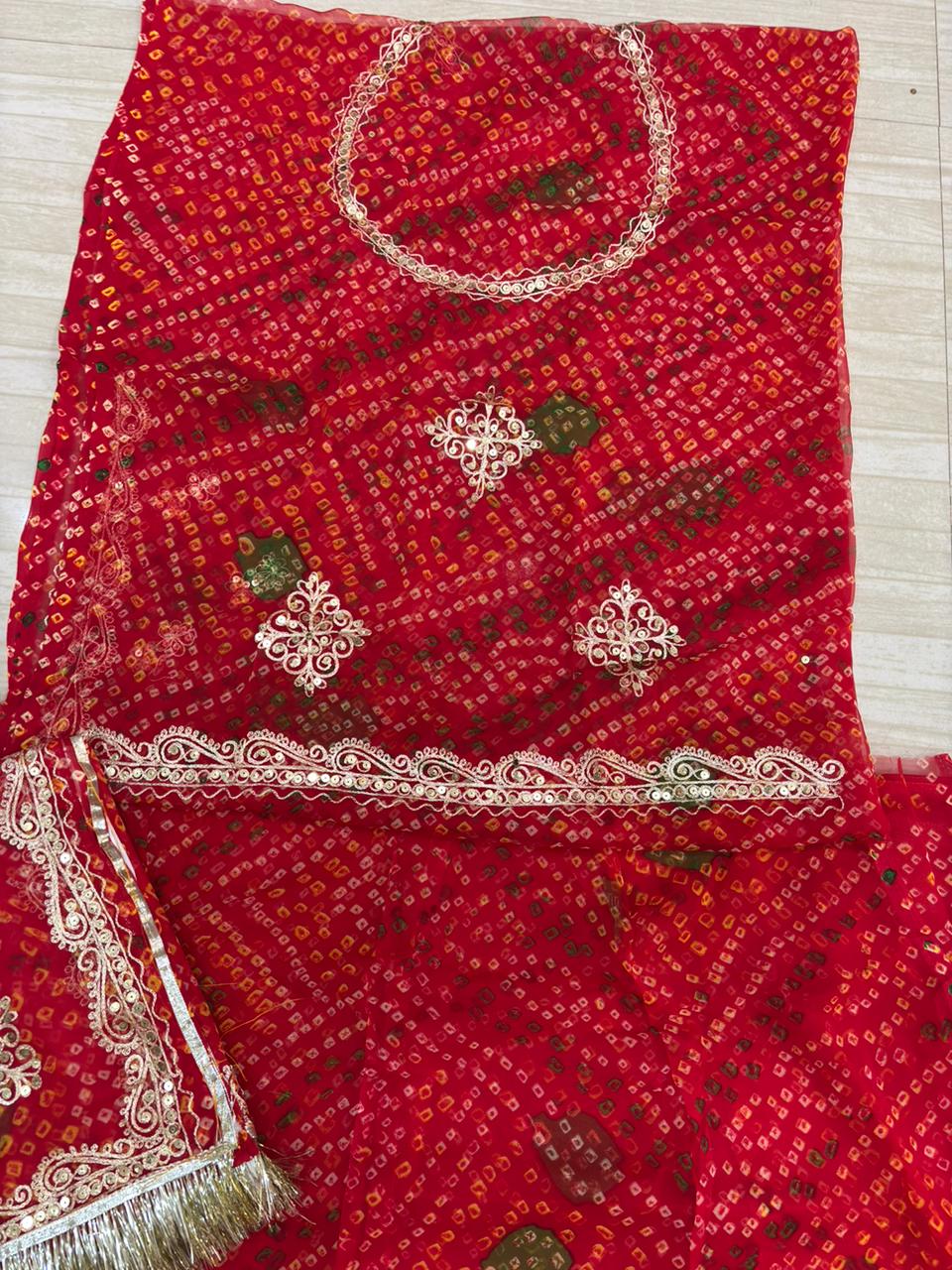 GOLD PURE CHUNRI POSHAK-1257