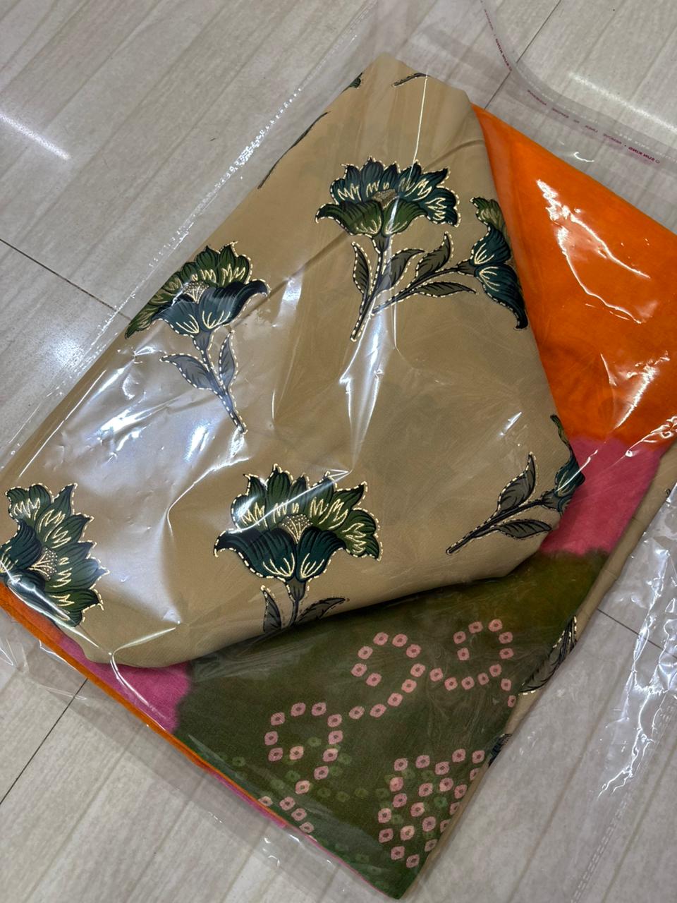 SUIT BSY FLOWER WITH SARBATI ODHNA-1360