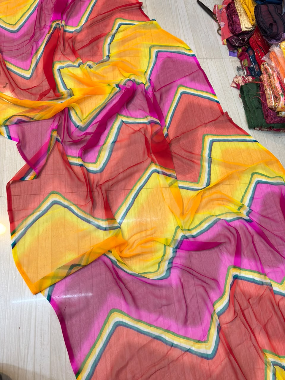 Sawan Lehariya Saree (ONLY SAREE)-1704
