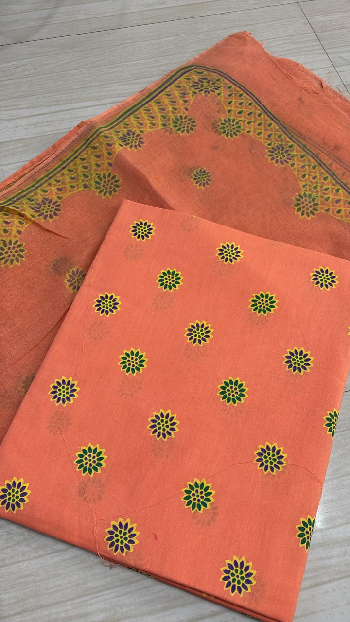Jamuni Chakri Peach Suit-1745