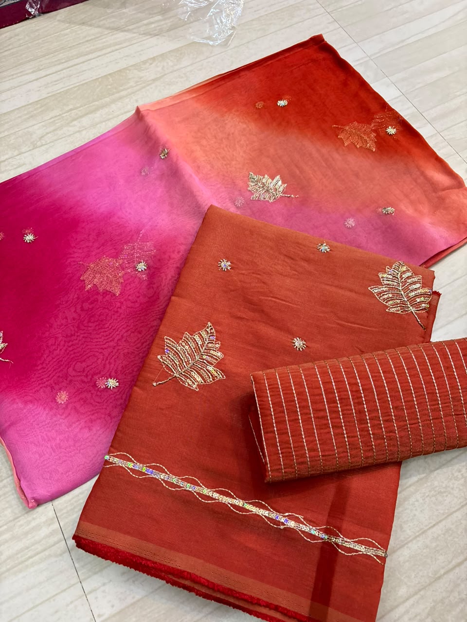 HANDWORK BUTIQ CHARAK TORA SUIT (A7)-1924