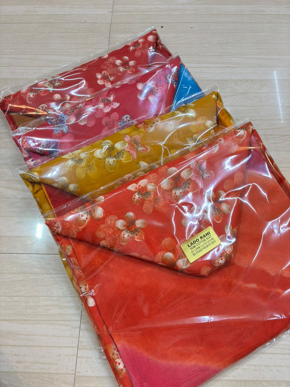 LADDU RANI SUIT ( 4 PCS COMBO- MIX)- 2059