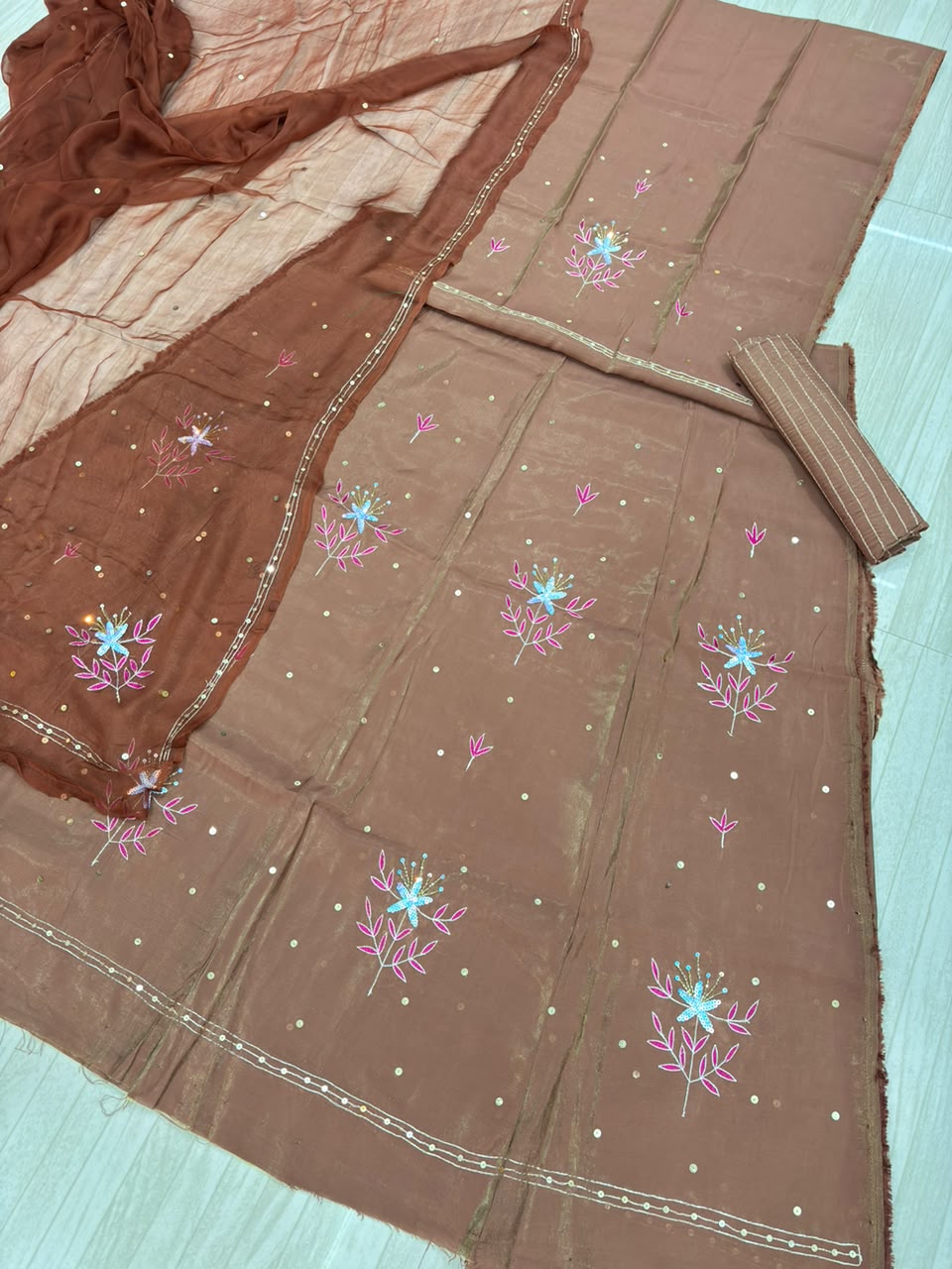 NATURAL HANDWORK TORA SUIT-2074