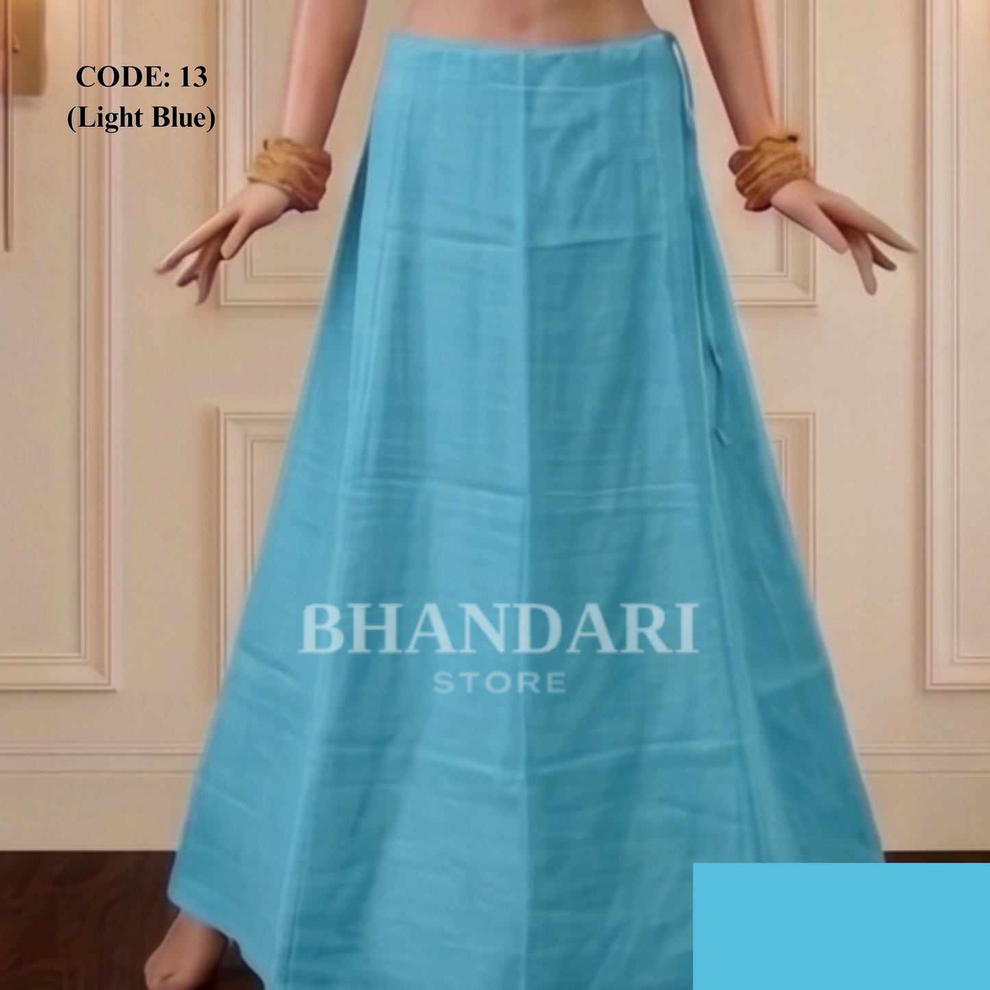 PETICOTT VIMAL SETHANI BRAND (LIGHT BLUE)-1155
