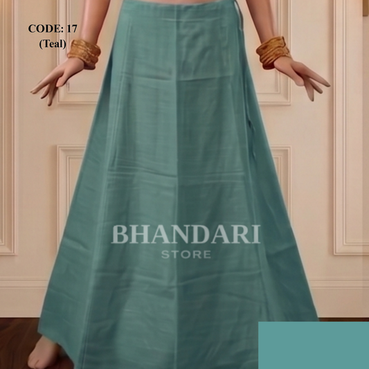 PETICOTT VIMAL SETHANI BRAND (TEAL)-1159