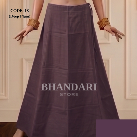PETICOTT VIMAL SETHANI BRAND (DEEP PLUM)-1160