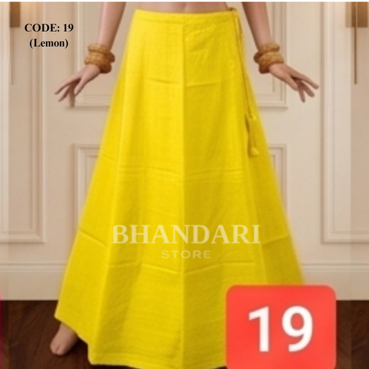 PETTICOT VIMAL SETHANI BRAND (LEMON)-1120