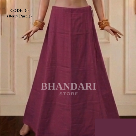 PETICOTT VIMAL SETHANI BRAND (BERRY PURPLE)-1162
