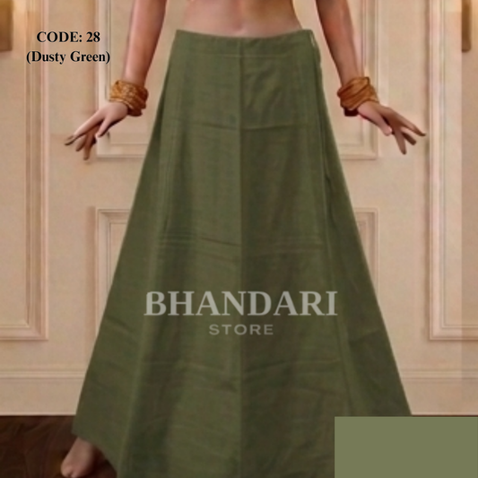 PETICOTT VIMAL SETHANI BRAND (DUSTY GREEN)-1170