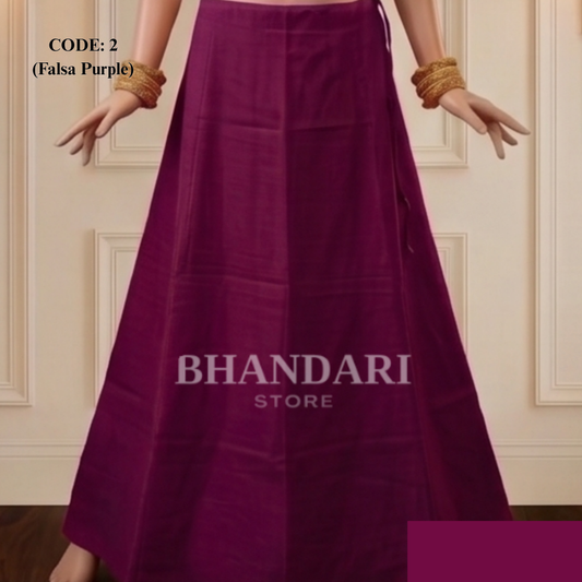 PETICOTT VIMAL SETHANI BRAND (FALSA PURPLE)-1144