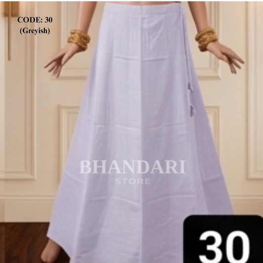 PETTICOT VIMAL SETHANI BRAND (GREYISH)-1131