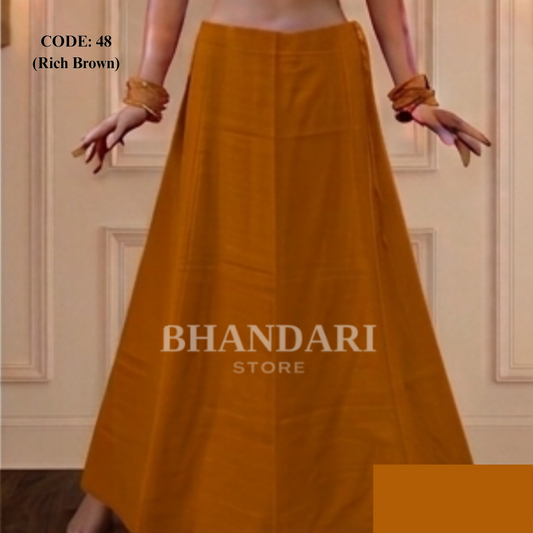 PETICOTT VIMAL SETHANI BRAND (RICH BROWN)-1190