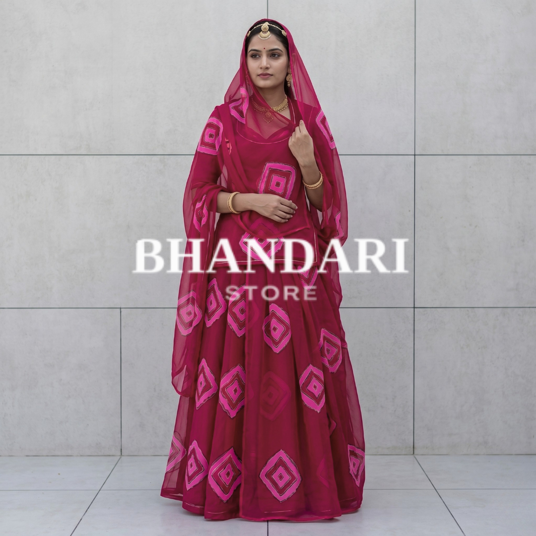 ROYAL PURE BATIQ POSHAK (HOT PINK)-1369