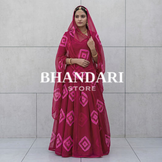 ROYAL PURE BATIQ POSHAK (HOT PINK)-1369