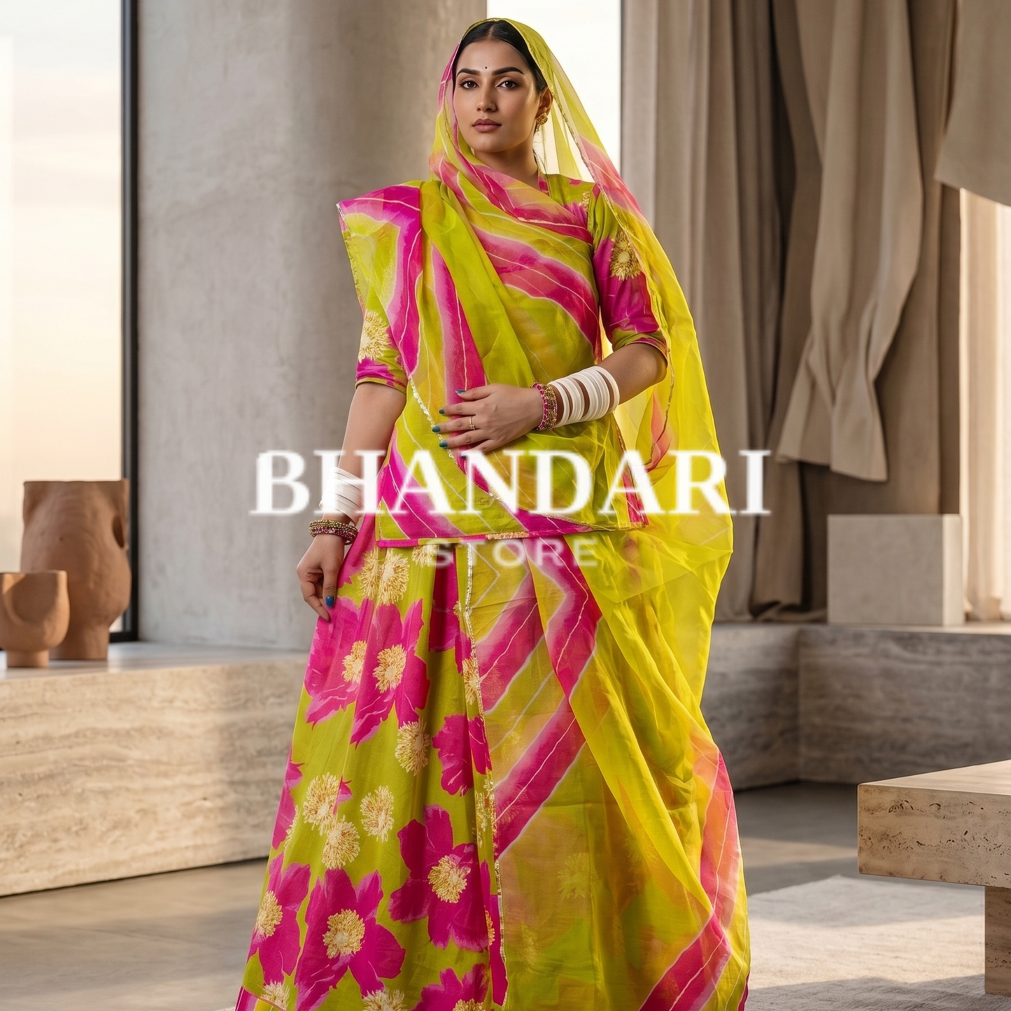 GREEN SAWAN SUIT-1797