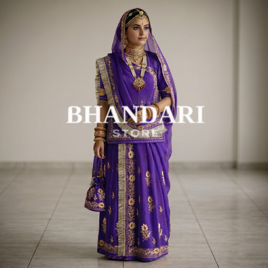 Royal Pure Laddu Gopal Poshak (Dark Purple)- 345
