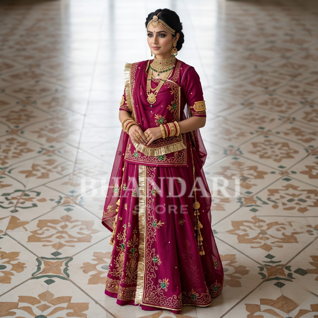 Shimmer Tora Poshak Suit-1080