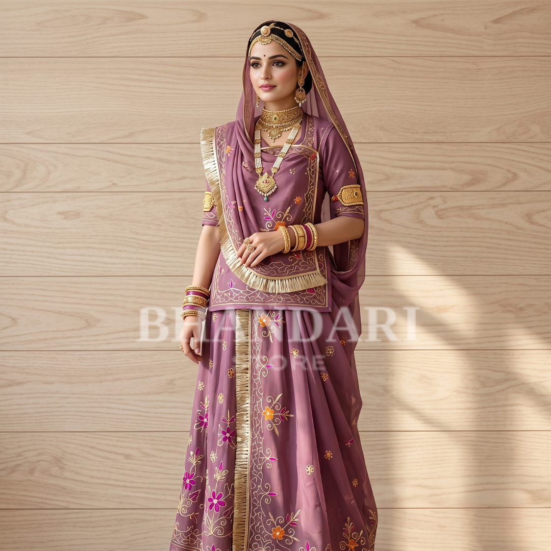 Shimmer Tora Poshak Suit-1078