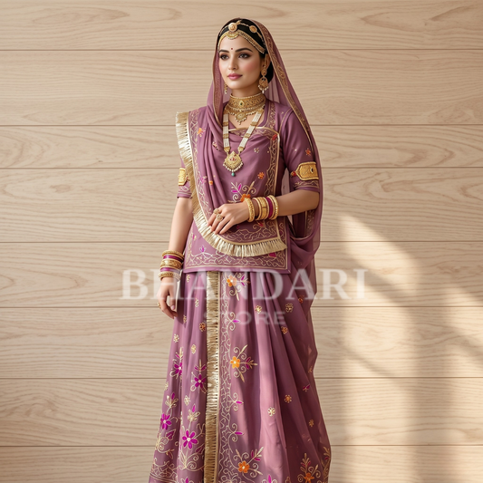 Shimmer Tora Poshak Suit-1078