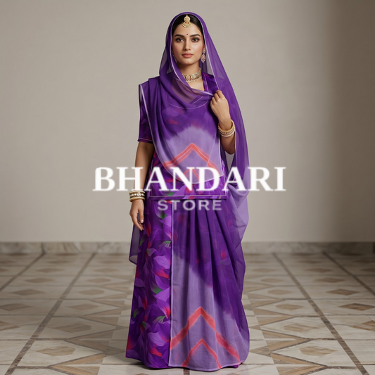Tora Suit 5 mtr (Dark Lavender)-518