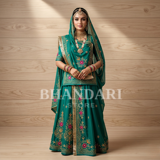 Shimmer Tora Poshak Suit-1077