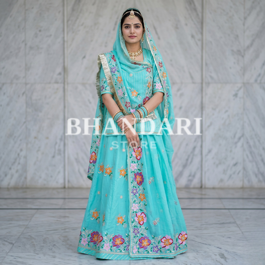 Cotton position suit with Mangji -903