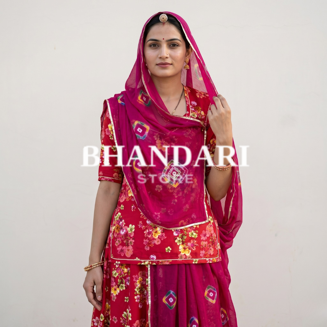 RAMLEELA SOFT FABRIC (5 SUIT FABRIC ONLY)-1347