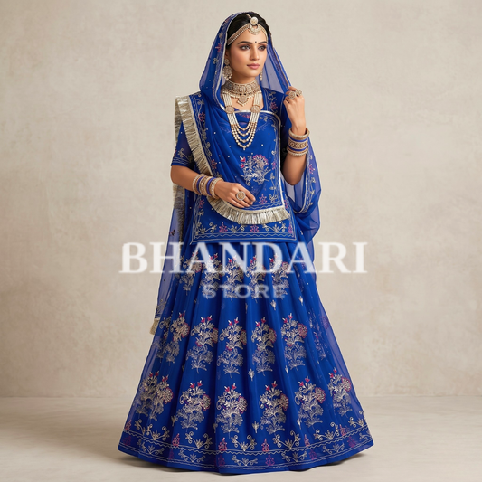 RAJ TILAK POSHAK (ROYAL BLUE)-1000