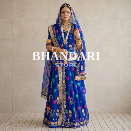 Royal Pure Laddu Gopal Poshak (Blue)- 347