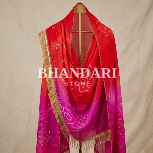 RAI BANDHEJ SHADED ODHNA-1268