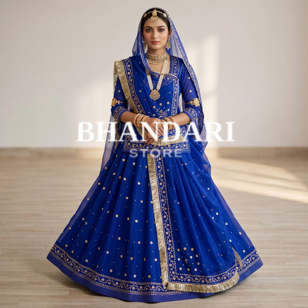Jari Butiq Poshak (Blue)- 411