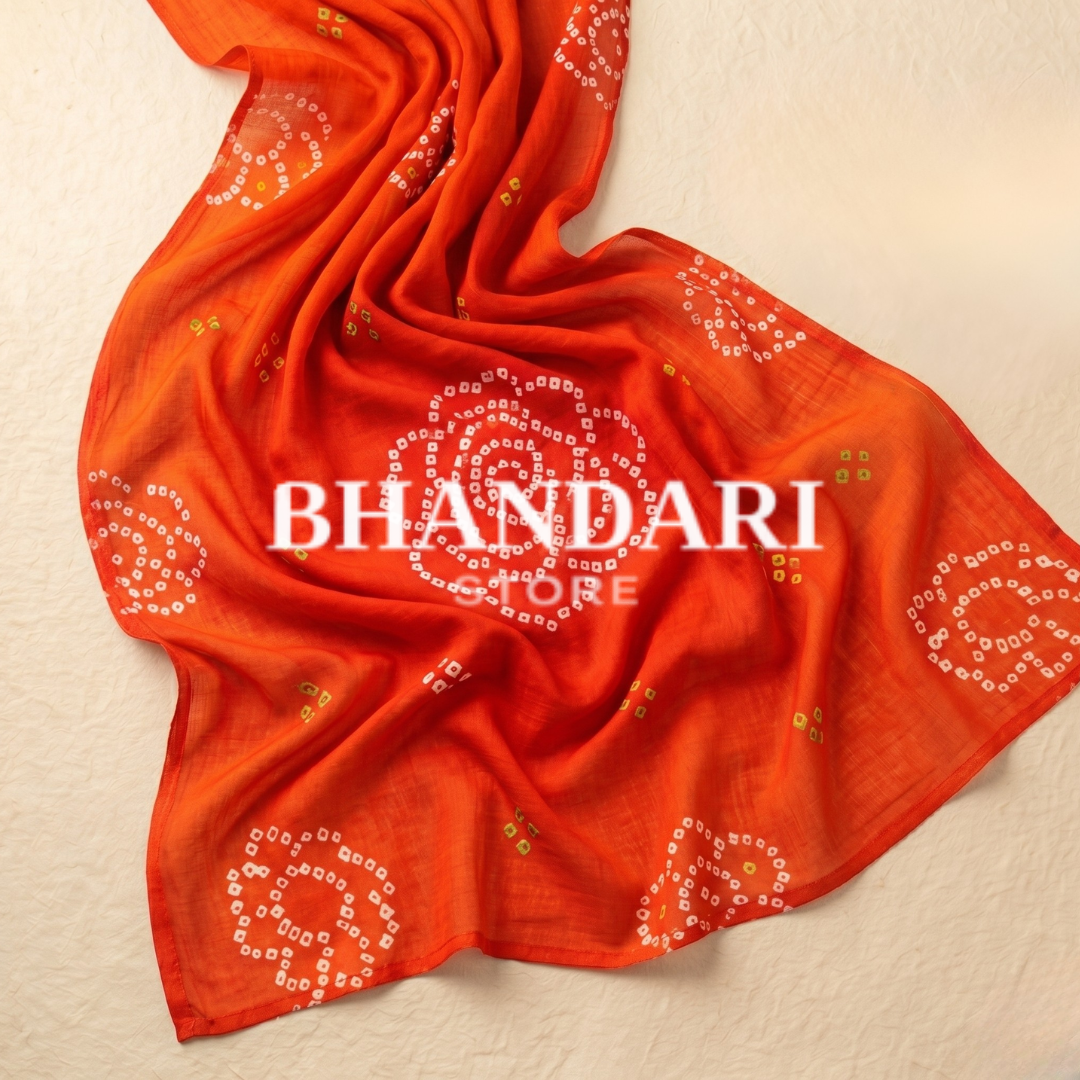 PURE RAI BANDHEJ SHADED ODHNA- 1231