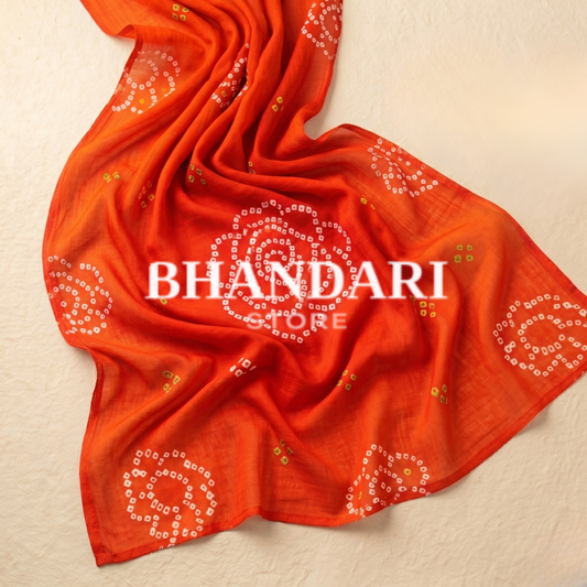 PURE RAI BANDHEJ SHADED ODHNA- 1231