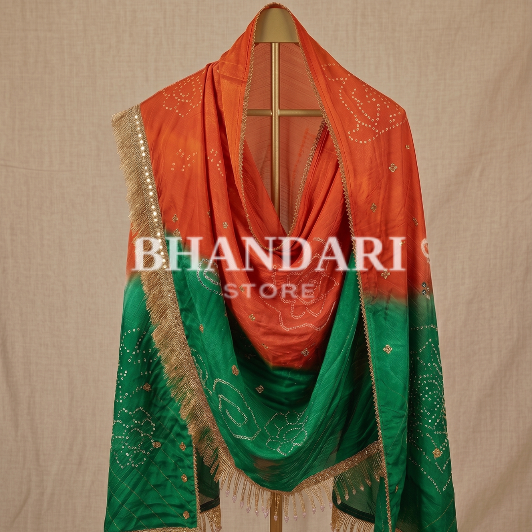 RAI BANDHEJ SHADED ODHNA-1258