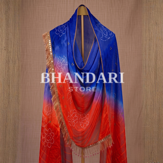 RAI BANDHEJ SHADED ODHNA-1271