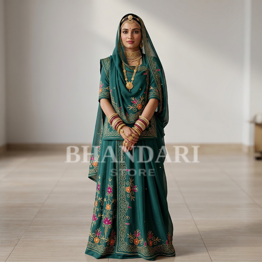 Shimmer Tora Poshak Suit-1079