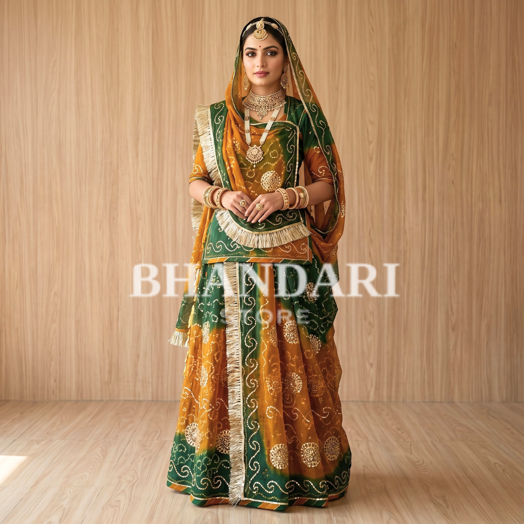 RAI BANDHEJ TARI POSHAK-1024