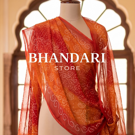 RAI BANDHEJ SHADED ROYAL PURE ODHNA-1594