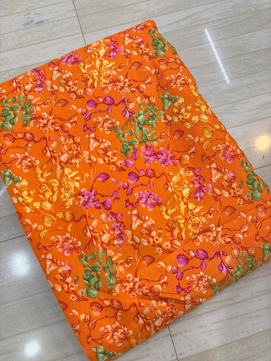 Ramleela Suit (Orange)- 136