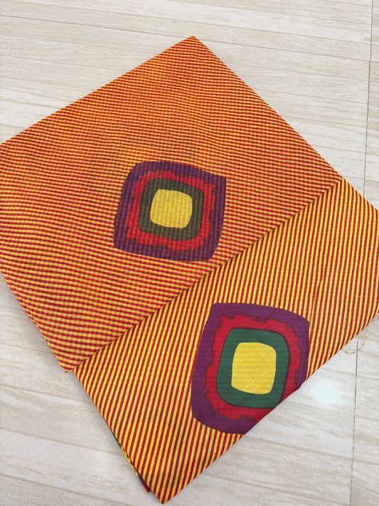 Rajashahi Chak Suit (Mustard Yellow)- 151