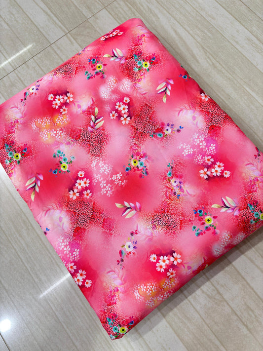 Kasturi Digital 45Rs@meter 20mtr (Cherry Red)- 239