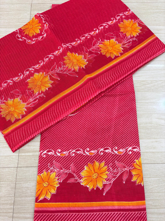 Rajasthani Lehariya Suit (Red)- 109